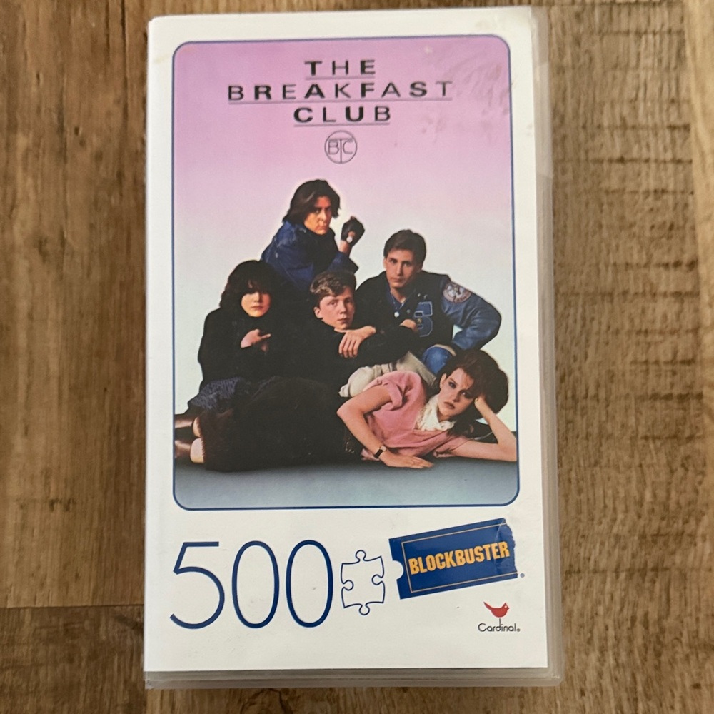 The Breakfast Club 500-Piece Puzzle (Pink & Blue Artwork)